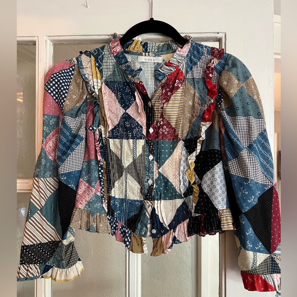 DOÉN Amadine Top (quarter length sleeves) size XS!